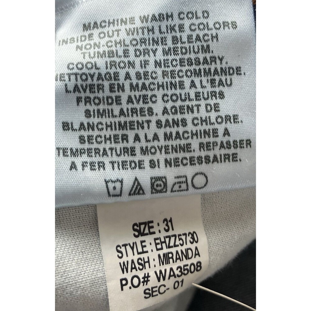 Joe's Jeans The Honey Booty Fit Women's 31" X 33" Miranda Wash Ultra Feminine - Picture 9 of 12